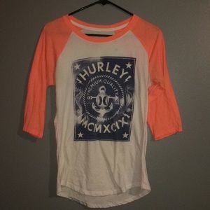Hurley baseball T-shirt